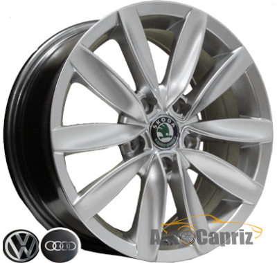 Диски Replica Skoda D015 HS R16 W7.0 PCD5x112 ET43 DIA57.1